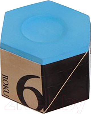 Мел для бильярда Kamui Roku 10846 (синий)