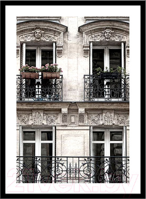 Картина Мирам Архитектура. Архитектура Парижа / 250703201 (50x70)