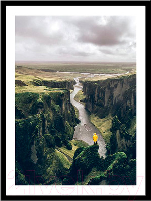 Картина Мирам Природа. Ущелье / 230401807 (30x40, в раме)