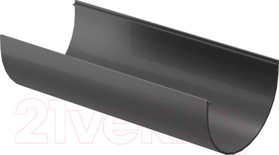 Желоб Docke Dacha 120мм / PVAP-1045 (2м, серый)