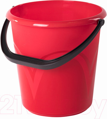 Ведро Laima 603892 (8л, красный)