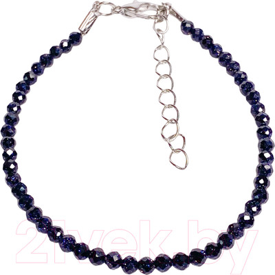 Браслет Wolves Авантюрин Каирская ночь 5030 (синий)