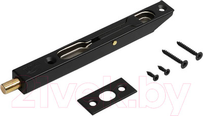 Шпингалет торцевой VELA FB-01-140-BL (черный)