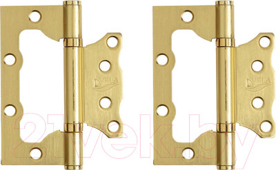 Комплект петель дверных VELA 2ВВ-MSG (матовое золото)