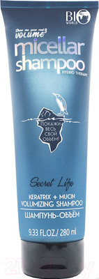 Шампунь для волос Bio World Detox Therapy объем Keratrix+Муцин (280мл)