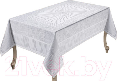 Скатерть DO&CO Gunes 160x220 / 11972 (белый)