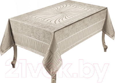 Скатерть DO&CO Gunes 160x220 / 11972 (капучино)