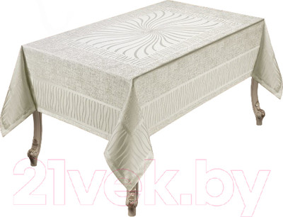Скатерть DO&CO Gunes 160x220 / 11972 (кремовый)