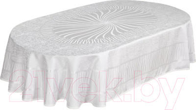 Скатерть DO&CO Gunes 160x220 / 11973 (белый)