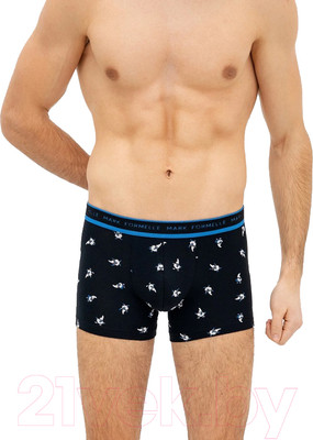 Трусы мужские Mark Formelle 411221 (р.90-100, гномы на черном)