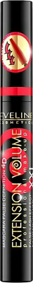 Тушь для ресниц Eveline Cosmetics Extension Volume Экстремальный объем и эффект накладных ресниц (10мл)