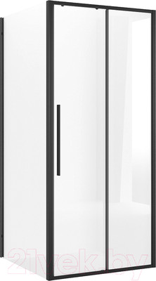 Душевой уголок Niagara 130x80x195NG-84-13AB-A80B-34 (черный матовый/прозрачное стекло)