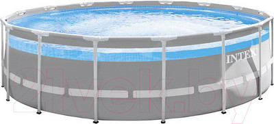 Каркасный бассейн Intex Prism Frame Clearview 26722 (427х107)