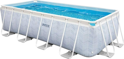 Каркасный бассейн Intex Prism Frame Chevron / 26780 (400х200х100)