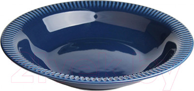 Блюдо AksHome Mulin 21x4 (синий)