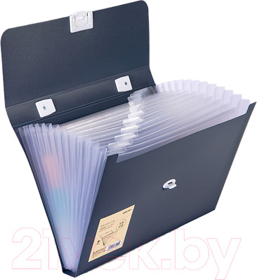 Папка-портфель Deli 72593 (синий)