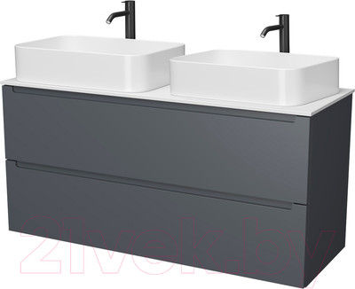 Тумба под умывальник ЗОВ Дион 120 / D120LAFM7015MKV5-KP13W