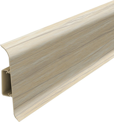 Плинтус Ideal Классик 262 Клен вермонт 55мм с центральной планкой (2.2м)