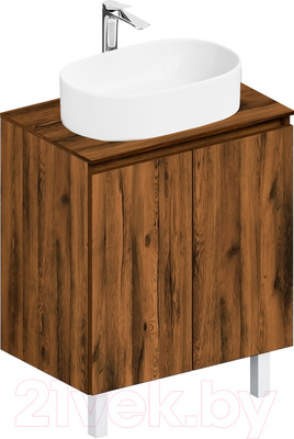 Тумба под умывальник ЗОВ Монови 80 / M80LA0LAS-LDSPA (аттик)