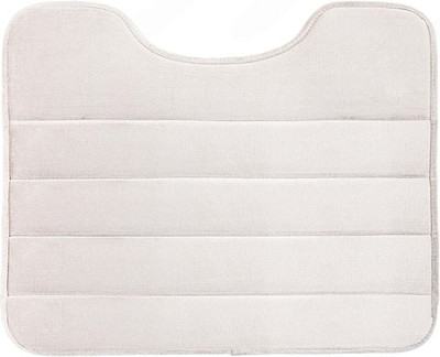 Коврик для туалета Вилина Велюр / 7191 (50x60, светло-бежевый)