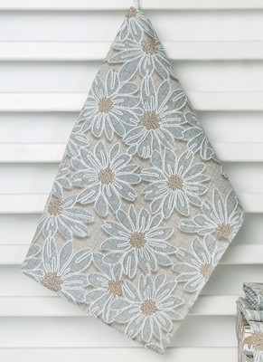 Полотенце АртПостель София из рогожки (50x70, серый)