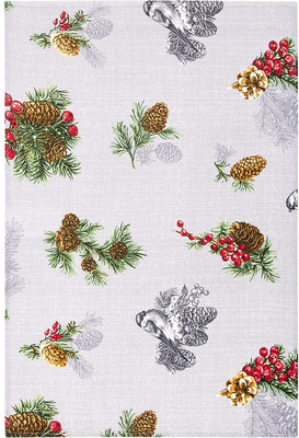 Полотенце АртПостель Серебряный звон из рогожки (50x70)