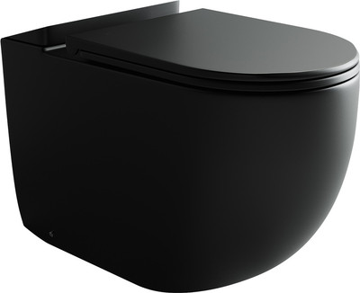 Чаша унитаза напольного Ceramica Nova Rimless Metropol CN4001-BMB