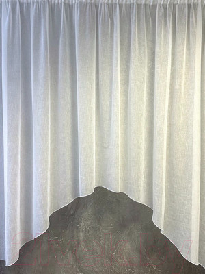 Гардина Ника Зварико 777175 320x175-125 (белый 001)