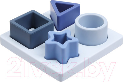 Сортер Mum&Baby Изучаем фигуры / 9912631 (голубой)