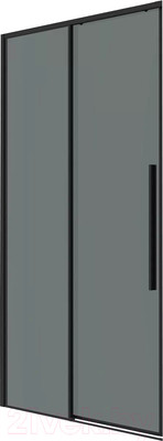 Душевая дверь Grossman Galaxy 90x195 / 1/2.K33.01.90.21.10 (черный матовый/тонированное стекло)