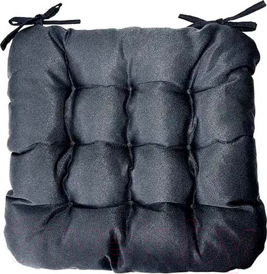 Подушка на стул Smart Textile Феникс 40x40 / ST498 (темно-серый)