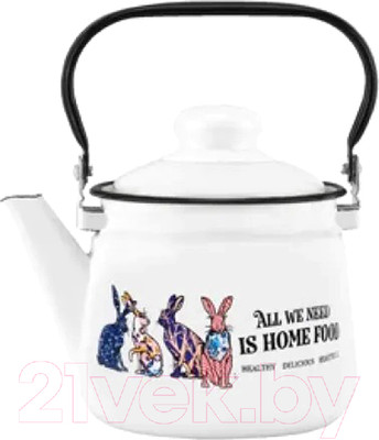 Чайник Appetite Зайцы 01-2708/4М