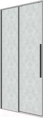 Душевая дверь Grossman Galaxy 70x195 / 1/2.K33.01.70.10.02 (хром/шиншилла стекло)