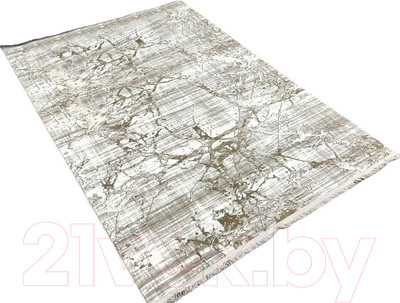 Коврик Radjab Carpet Валенсия Прямоугольник S044A / 10554RK (0.8x1.5, Cream/Vizon)