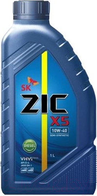 Моторное масло ZIC X5 Diesel 10W40 / 132660 (1л)