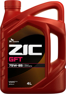 Трансмиссионное масло ZIC GFT 75W85 / 162624 (4л)