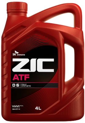 Трансмиссионное масло ZIC ATF Dexron 6 / 162630 (4л)