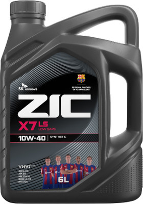 Моторное масло ZIC X7 LS 10W40 / 172620 (6л)