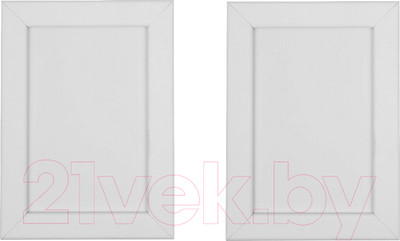 Набор рамок Swed house Ram 64.01.9320 (2шт, белый)