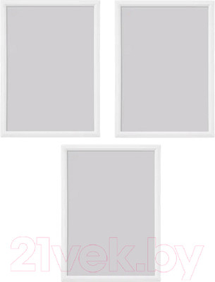 Набор рамок Swed house Ram 64.01.2049 (3шт, белый)