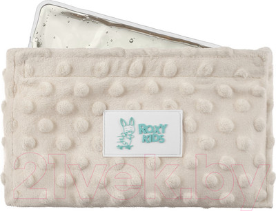 Пояс-грелка детская Roxy-Kids Гелевая от коликов / RGP-001-W (молочный)