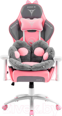 Кресло геймерское Zone 51 Kitty Meow (Edition Grey)