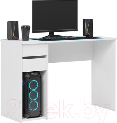 Компьютерный стол Soma СП-2 110x45 (белый)