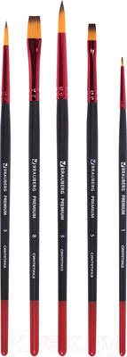 Набор кистей Brauberg Premium / 201024 (5шт)