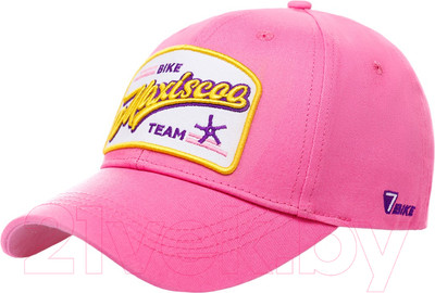 Бейсболка Maxiscoo MS-CAP-07-56-PK (розовый/желтый)