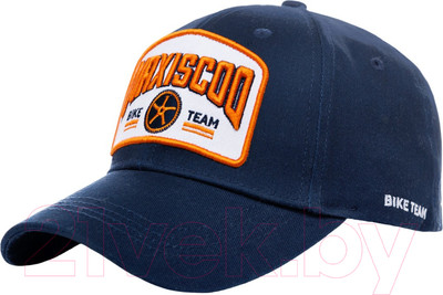 Бейсболка Maxiscoo MS-CAP-10-56-BL (синий/оранжевый)