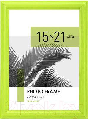 Рамка Brauberg Colorful / 391243 (салатовый)