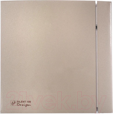 Вентилятор накладной Soler&Palau Silent-100 CHZ Champagne Design / 5210402300-434300
