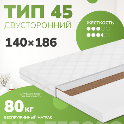 Матрас Mio Tesoro Тип 45 140x186 (джерси трикот)