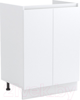 Шкаф под мойку Артём-Мебель Мэри 600мм СН-114.212 (белый)